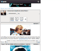 Tablet Screenshot of jeremierenier.skyrock.com
