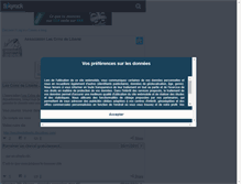 Tablet Screenshot of les-crins-de-liberte.skyrock.com