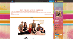 Desktop Screenshot of chloekingsource.skyrock.com