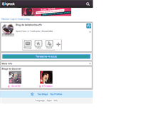 Tablet Screenshot of bebebonheurfiv.skyrock.com