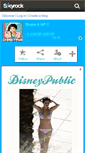 Mobile Screenshot of disneypublic.skyrock.com