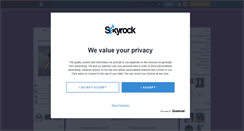 Desktop Screenshot of bloogxjeuxo.skyrock.com