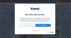 Desktop Screenshot of crechou.skyrock.com