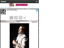 Tablet Screenshot of florentpagny2658.skyrock.com