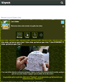 Tablet Screenshot of cisteur.skyrock.com