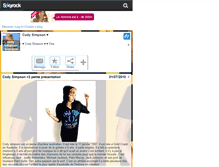 Tablet Screenshot of cody-simpson-love-love.skyrock.com