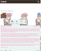 Tablet Screenshot of annisa-kusuma-mardani.skyrock.com