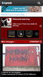 Mobile Screenshot of demoniakpiercing.skyrock.com