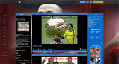 Desktop Screenshot of messi-barcelona-officiel.skyrock.com