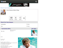 Tablet Screenshot of cody-simpsonmusic.skyrock.com