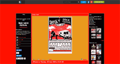 Desktop Screenshot of brulyrockfestival.skyrock.com