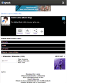 Tablet Screenshot of gackt-zik.skyrock.com