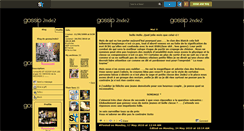 Desktop Screenshot of gossip2nde2.skyrock.com