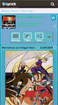 Mobile Screenshot of dragonball-ragingblast.skyrock.com