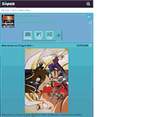 Tablet Screenshot of dragonball-ragingblast.skyrock.com