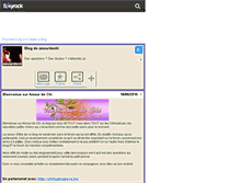 Tablet Screenshot of amourdechi.skyrock.com