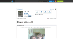 Desktop Screenshot of latitepuce76.skyrock.com