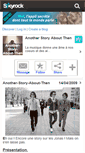 Mobile Screenshot of another-story-about-then.skyrock.com