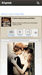 Mobile Screenshot of fanfic-hermione-and-ron.skyrock.com