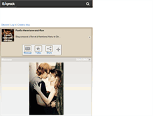 Tablet Screenshot of fanfic-hermione-and-ron.skyrock.com