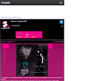 Tablet Screenshot of angenoir095.skyrock.com