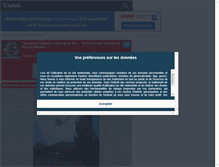 Tablet Screenshot of passionerpompier.skyrock.com