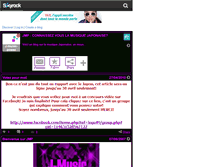 Tablet Screenshot of j-music-power.skyrock.com