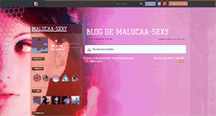 Desktop Screenshot of malucaa-sexy.skyrock.com