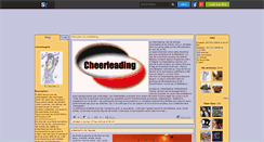 Desktop Screenshot of cheerleagirls.skyrock.com