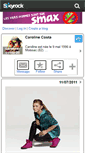 Mobile Screenshot of caroline-costa-20.skyrock.com