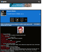 Tablet Screenshot of benjimadden03.skyrock.com