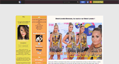 Desktop Screenshot of demi-lovato-devonne.skyrock.com