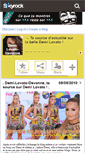 Mobile Screenshot of demi-lovato-devonne.skyrock.com