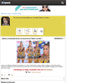 Tablet Screenshot of demi-lovato-devonne.skyrock.com