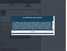 Tablet Screenshot of letuneurfou.skyrock.com
