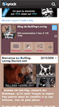 Mobile Screenshot of bulldog-loving.skyrock.com