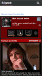 Mobile Screenshot of angenoire.skyrock.com