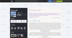 Desktop Screenshot of dream-is-life.skyrock.com