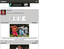 Tablet Screenshot of infos-lens.skyrock.com
