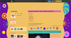 Desktop Screenshot of chloe145.skyrock.com