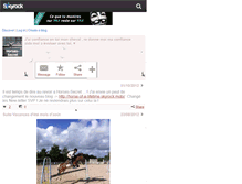 Tablet Screenshot of horses-secret.skyrock.com
