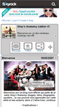 Mobile Screenshot of greys-addict.skyrock.com
