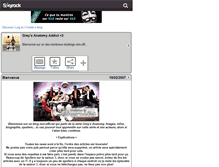 Tablet Screenshot of greys-addict.skyrock.com
