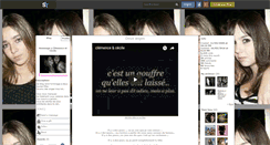 Desktop Screenshot of hommage-clemence-cecile.skyrock.com