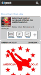 Mobile Screenshot of americandojo.skyrock.com