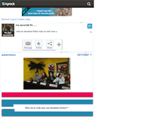 Tablet Screenshot of fic-fan-secounde.skyrock.com