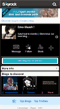 Mobile Screenshot of emo-slaash.skyrock.com