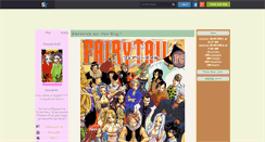 Desktop Screenshot of fairytail-fic22.skyrock.com