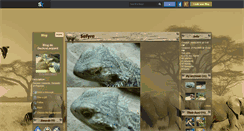 Desktop Screenshot of geckosleopard.skyrock.com