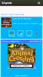 Mobile Screenshot of animal-crossing-x-x.skyrock.com